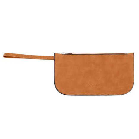 Suede Wristlet