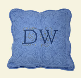 Embroidered Pillow And Home Décor