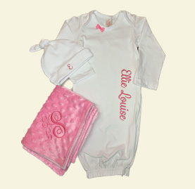 Embroidered Products For Infants And Children